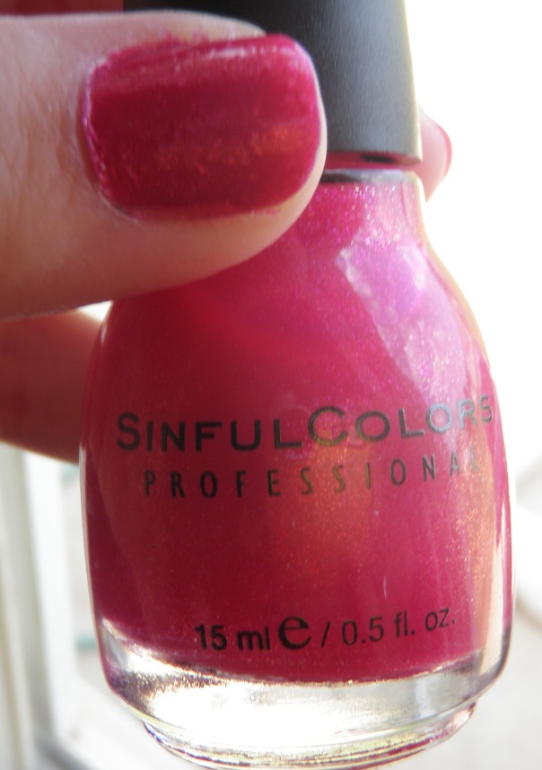 Sinful Colors Forget Now Bottle in Natural Light
